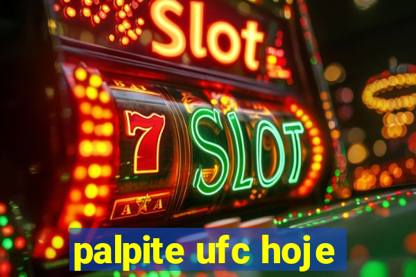 palpite ufc hoje